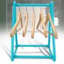 Clothes Hangers Storage Stacker Rack Holder Organizer(Green)