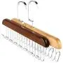 Tie Belt Storage Rack Scarf Ties Hanger Hook Belt Tie Scarf Organizer Holder Wood Wraps Shawl Storage Hanger Closet Organization Cloth Hanger Organizer Hanging Wardrobe Storage Accessories Supplies Tie Belt Storage Rack Scarf Ties Hanger Hook Belt Tie Scarf Organizer Holder Wood Wraps Shawl Storage Hanger Closet Organization Cloth Hanger Organizer Hanging Wardrobe Storage Accessories Supplies