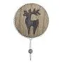 Flightbird Flightbird Coat Hooks Wall Mounted Retro Wooden Reindeer Key Hooks Self Adhesive Clothes Hanger Hat Rack Sundries Organizer Heavy Duty Utility Hooks for Bedroom,Bathroom,Office