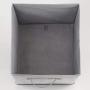 mDesign Soft Fabric Closet Storage Organizer Bin Boxes - Front Handle, for Cube Furniture Shelving Units Bedroom, Nursery, Toy Room - Textured Print - Large, 8 Pack - Gray mDesign Soft Fabric Closet Storage Organizer Bin Boxes - Front Handle, for Cube Furniture Shelving Units Bedroom, Nursery, Toy Room - Textured Print - Large, 8 Pack - Gray