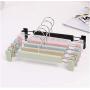 10pcs Hangers for Clothes Plastic Clip Stand Hanger Pants Skirt Kid Clothes Adjustable Pinch Grip Random Color 10pcs Hangers for Clothes Plastic Clip Stand Hanger Pants Skirt Kid Clothes Adjustable Pinch Grip Random Color