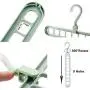 Music Dream Space Saving Hangers-Magic Cascading Hangers-Multifunctional Closet Clothes Hanger Organizer 10Pack Green