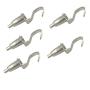 SpeedDa Black Vintage Style Wall Mounted Single Hook Hangers (C)