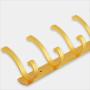 MDMMBB Jacket Hook Punch-Free Clothes Hook Black Clothes Hook Hangers Living Room Clothes Hanging Hooks Wall Wall Hanging Coat Hook Bathroom (Size : 85CM)