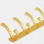 MDMMBB Jacket Hook Punch-Free Clothes Hook Black Clothes Hook Hangers Living Room Clothes Hanging Hooks Wall Wall Hanging Coat Hook Bathroom (Size : 85CM)