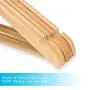 HKLIVE Natural Wooden Suit Hangers with Pants Bar Solid Wood Coat Hanger with 360 Degree Swivel Hook 20 Pack HKLIVE Natural Wooden Suit Hangers with Pants Bar Solid Wood Coat Hanger with 360 Degree Swivel Hook 20 Pack