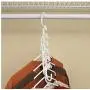 Practical Closet Organizer 10 Pcs 5 Magic Holes Hangers Space Saving Clothes Wonder Magic Clothes Hangers Clothes Hanger