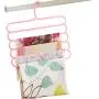 5pcs Random Color Multi-Purpose Clothes Hanger Practical 5 Layers Pants Hanger Scarf Tie Rack Space Saving Clothes Hanger Decoration 5pcs Random Color Multi-Purpose Clothes Hanger Practical 5 Layers Pants Hanger Scarf Tie Rack Space Saving Clothes Hanger Decoration
