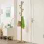 LLDDP Coat Hooks Hat Clothes Stand Multifunctional Coat Racks Coat Racks Stand, Multi-Function Floor Home Bedroom Hanger Clothes Standing Living Room Creative Clothes Rack Garment Racks