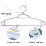 BoQu Plastic Hangers, Plastic Clothes Hangers Multi-Colored Ideal for Everyday Use, Durable Clothing Hangers, Heavy Duty Clothes Hanger for Coats,Standard Hangers (20 Pack)