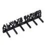 Always Earned Never Given Spartan Race Running Marathon Sports Medal Display Rack Holder Hanger Organizer for Wall OCR Obstacle Course Race