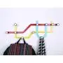 Fly Hook Subway Line Multi-Function Hook Creative Coat Hook Wall Hanger Multi-Function Rack Clothes Hook