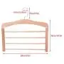 SunTrade 4-Layer Wooden Pants Rack,Trousers Pants Jeans Scarf Clothes Hanger Organizer (Beige)