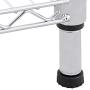 CoziNest Expandable Closet Organizer Free Standing Clothes Hanger Rack Shelves Heavy Duty