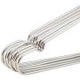 KYCPTNFJ 10 pcs Multifunction Stainless Steel Clothes Hanger Metal Clothing Hanger for Used Closet Organizer