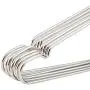 KYCPTNFJ 10 pcs Multifunction Stainless Steel Clothes Hanger Metal Clothing Hanger for Used Closet Organizer KYCPTNFJ 10 pcs Multifunction Stainless Steel Clothes Hanger Metal Clothing Hanger for Used Closet Organizer