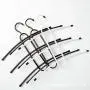 Iddefee Clothes Hanger 5-Pack Shirt Hangers Space Saving Metal Durable Multi-Functional Clothes Hangers Closet Organizers Multifunctional Hanger Pants Hangers (Color : Random, Size : 36362cm)