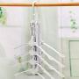 WINOMO Rotary Folding Clothes Hanger Foldable Hangers Hook Anti-Skid Drying Racks