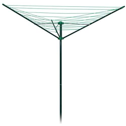 Strata Outdoor Rotary Dryer Clothes Line (91, Green)