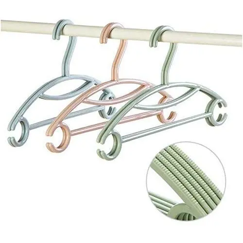 New Kids Clothes Hangers 10Pcs Random Color Outdoor Clothes Drying Rack Children Non-Slip Plastic Baby Trousers Rack Garment Coat Hangers New Kids Clothes Hangers 10Pcs Random Color Outdoor Clothes Drying Rack Children Non-Slip Plastic Baby Trousers Rack Garment Coat Hangers