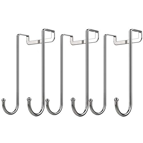 Lunmore Over The Door Hook Heavy Duty Door Hanger for Home Kitchen Office