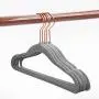 MIZGI Premium Kids Velvet Hangers (Pack of 50) with Copper/Rose Gold Hooks,Space Saving Ultra Thin,Non Slip Hangers use for Childrens Skirt Dress Pants,Clothes Hangers by (Gray) MIZGI Premium Kids Velvet Hangers (Pack of 50) with Copper/Rose Gold Hooks,Space Saving Ultra Thin,Non Slip Hangers use for Childrens Skirt Dress Pants,Clothes Hangers by (Gray)
