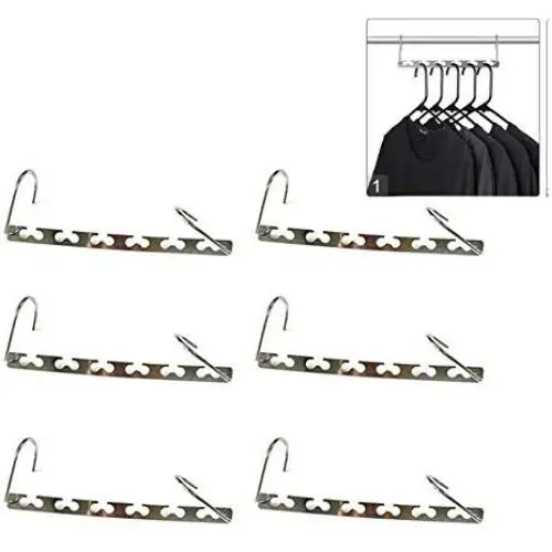 10pcs Magic Clothes Hanger Hanging Chain Metal Cloth Closet Hanger Shirts Tidy Save Space Organizer Hangers for Clothes 10pcs Magic Clothes Hanger Hanging Chain Metal Cloth Closet Hanger Shirts Tidy Save Space Organizer Hangers for Clothes