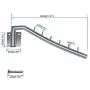 Sunmall 12.6" Folding Wall Mounted Clothes Hanger Rack, Garment Hook Stainless Steel with Swing Arm Holder Clothing Hanging System Closet Storage Organizer for Bedrooms Bathrooms Laundry Room (2 Pack) Sunmall 12.6" Folding Wall Mounted Clothes Hanger Rack, Garment Hook Stainless Steel with Swing Arm Holder Clothing Hanging System Closet Storage Organizer for Bedrooms Bathrooms Laundry Room (2 Pack)