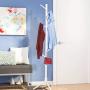Salafey Wooden Coat Rack Free Standing,8 Hooks White Coat Hat Tree Standing Hanger Tree for Coat Hats Handbags Clothes,Easy Assembly