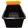 Greenmade 4 Pack Heavy-Duty Plastic Storage Boxes with Lids, 27 Gallon (4)