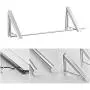 Folding Clothes Hanger Foldable Multifunction Wall Mounted Clothes Rail Drying Rack Color Random