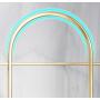 WYQSZ Light Luxury Coat Rack, Floor Bedroom Stainless Steel Hanger, Marble Creative Clothes Rack (Color : C)