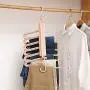 HJYPYJ Magic Hanger,Household 6 in 1 PP Folding Hanger,Multi-Layer Storage Trouser Hangers,Space-Saving Organizer Hangers, Sturdy/Gray / 3 pcs HJYPYJ Magic Hanger,Household 6 in 1 PP Folding Hanger,Multi-Layer Storage Trouser Hangers,Space-Saving Organizer Hangers, Sturdy/Gray / 3 pcs