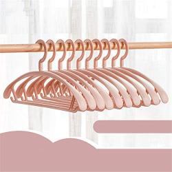 SUHXS Seamless Hanger, Adult Wide Shoulder Anti-Skid Clothes Rack, Drying Rack 42Cm Wide Shoulder Hanger [藕 Powder 20]