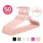 MIZGI Upgraded Cascading Velvet Hangers - 50 Pack Heavyduty Non Slip Hangers with Cascading Hooks Blush Pink - Copper/Rose Gold Hooks,Space Saving Clothes Hangers for Pants,Coat (Blush Pink/Rose) MIZGI Upgraded Cascading Velvet Hangers - 50 Pack Heavyduty Non Slip Hangers with Cascading Hooks Blush Pink - Copper/Rose Gold Hooks,Space Saving Clothes Hangers for Pants,Coat (Blush Pink/Rose)
