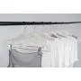 Jeronic 12 Pack Ivory Velvet Hangers Clothes Hangers Velvet Hanger Clothing Hangers Clothes Hanger Suit Hanger Ultra Thin No Slip for Shirts, Suit and Dresses