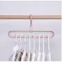 10pcs Random Color Multi-Function Space Saver Wonder Magic Clothes Hanger, Closet Racks Organizer Wardrobe Coat Dress Hooks Decoration 10pcs Random Color Multi-Function Space Saver Wonder Magic Clothes Hanger, Closet Racks Organizer Wardrobe Coat Dress Hooks Decoration