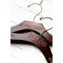Personalized, Engraved Contour Wedding Hanger by Left Coast Original Personalized, Engraved Contour Wedding Hanger by Left Coast Original