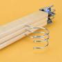 Cabilock Clothes Hanger 5pcs Natural Wood Hangers 11