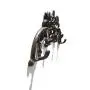 gasare, Cast Iron Key Holders, Wall Mounted Decorative Hooks, 11.25 x 4.25 Inches, Cast Iron, Rustic Brown Color, Screws and Anchors, 1 Unit gasare, Cast Iron Key Holders, Wall Mounted Decorative Hooks, 11.25 x 4.25 Inches, Cast Iron, Rustic Brown Color, Screws and Anchors, 1 Unit