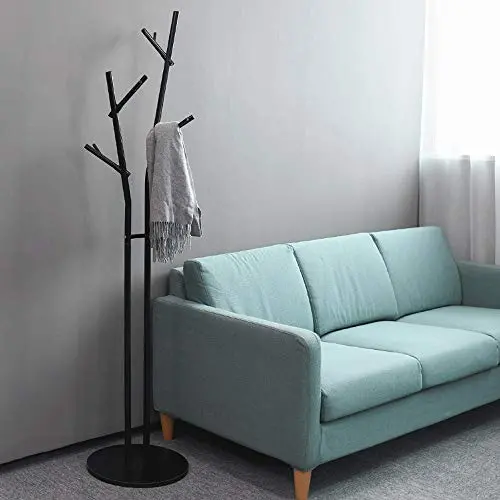Coat Rack Free Standing Metal Coat Rack Stand Entryway Hall Tree Coat Tree For Hat Clothes Purse Scarves Handbags Umbrella Hat Hanger Garment Storage Holder ( Color : Black , Size : 40×40×180cm ) Coat Rack Free Standing Metal Coat Rack Stand Entryway Hall Tree Coat Tree For Hat Clothes Purse Scarves Handbags Umbrella Hat Hanger Garment Storage Holder ( Color : Black , Size : 40×40×180cm )