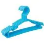 Non Slip Plastic Kids Plastic Coat Hangers Child Baby Clothes Stands Multi Color 10pcs Random Color