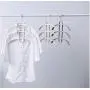 10pcs Random Color Creative Anti-Slip Multiple Layer Clothes Hangers Trousers Pants Hanger Closet Rack 3 Layers 10pcs Random Color Creative Anti-Slip Multiple Layer Clothes Hangers Trousers Pants Hanger Closet Rack 3 Layers