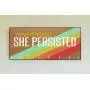 Race Medal Holder/Running Medal Hanger NEVERTHELESS SHE PERSISTED- Wood Wall Mounted Medal Organizer. CUSTOMIZATION Available