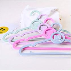 10pcs Random Color Kids Clothes Hangers, Household Drying Rack,Children Laundry Storage, Child Coat Organizer, Wardrobe Closet Holder