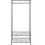 Tangkula Garment Rack 3-Tier Heavy Duty DIY Portable Home Wire Shelving Clothes Hanger Closet Organizer Tangkula Garment Rack 3-Tier Heavy Duty DIY Portable Home Wire Shelving Clothes Hanger Closet Organizer