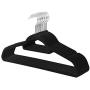 10pcs Random Color Slim Velvet Hangers, Space Saving Non-Slip Pile Coating Velour Hangers Clothes Storage Holder Hanger