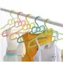 20pcs Set Childrens Bow Hanger Home Baby Clothes Hanger Random Color