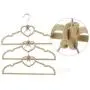 Hisght 20 Pcs Mini Flocking Clothes Hanger Hooks Space-Saving Cascading Hanger Hooks Hanger Connector Closet Organizer (Grey)