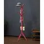 Yxsd Solid Wood Coat Rack Stand Entryway Free Standing Hat Jacket Clothes Hanger Holder Hall Tree 4 Tier 8 Hooks H68.9,4 Colors Optional (Color : Red) Yxsd Solid Wood Coat Rack Stand Entryway Free Standing Hat Jacket Clothes Hanger Holder Hall Tree 4 Tier 8 Hooks H68.9,4 Colors Optional (Color : Red)